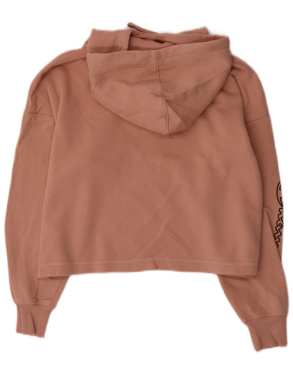 Maglione con cappuccio grafico oversize da donna Champion Champion UK 10 Small Rosa