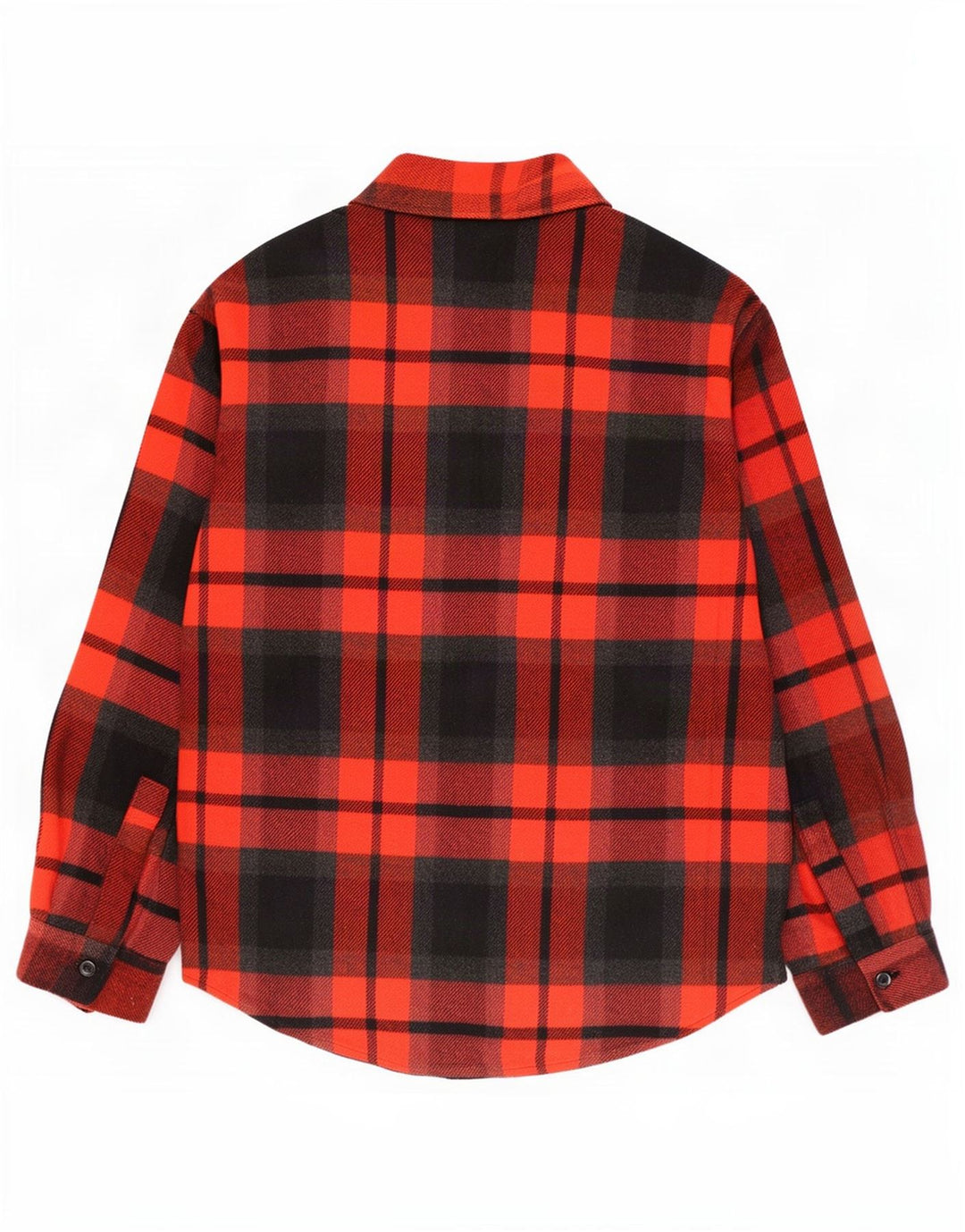 Camicia vintage da uomo in flanella XL scozzese rossa