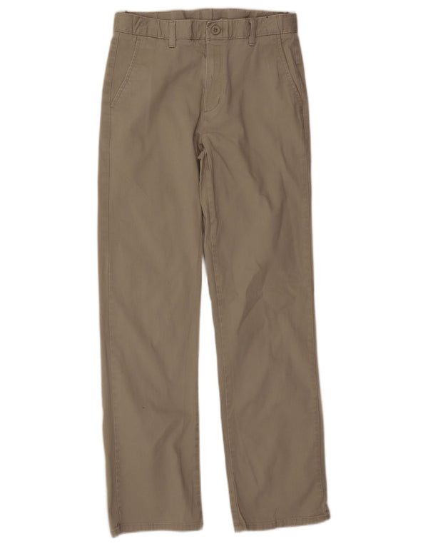 Pantaloni chino slim da ragazzo Izod 15-16 anni W26 L29 Cotone beige