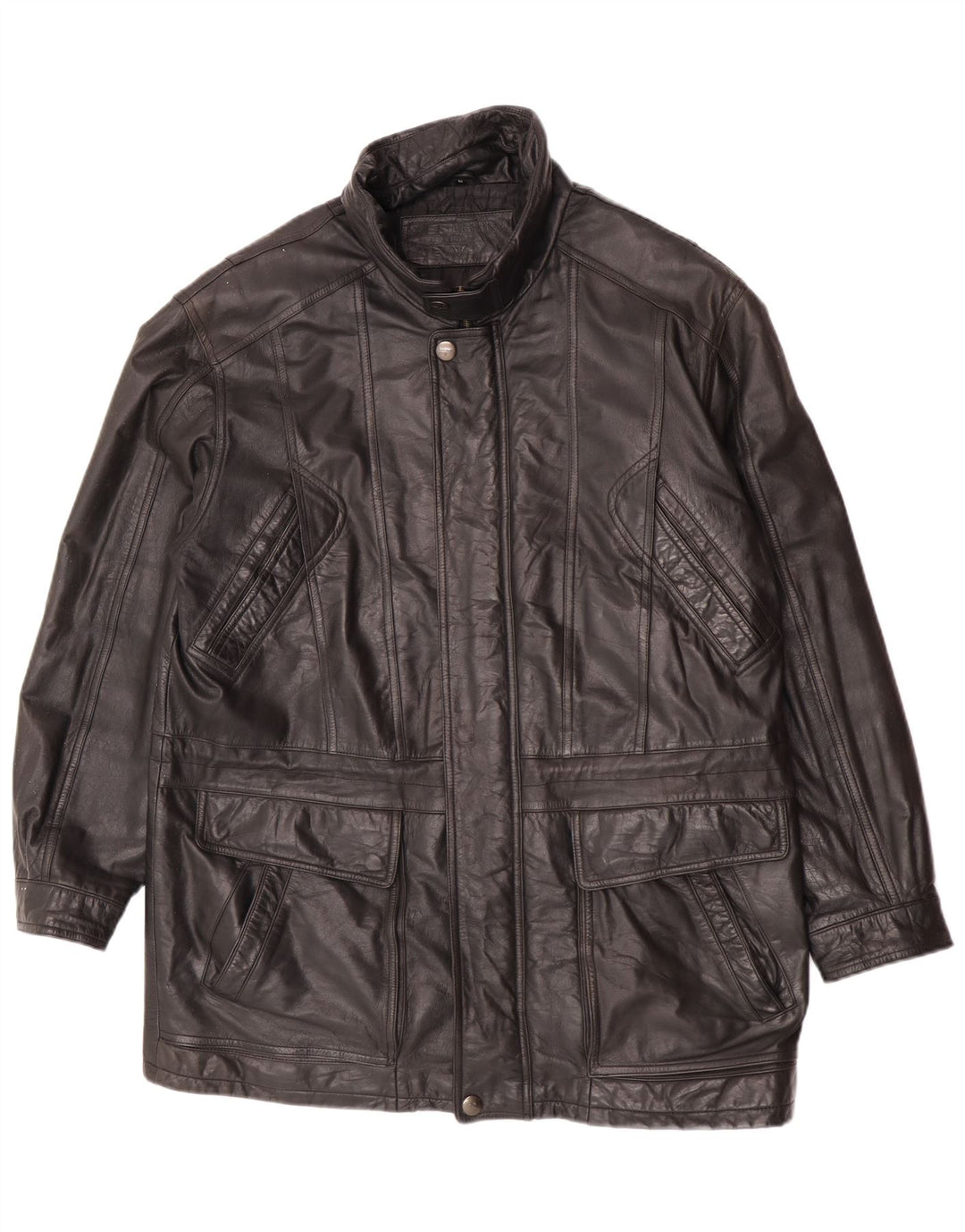 Giacca in pelle da uomo WESTBURY IT 52 XL in pelle nera