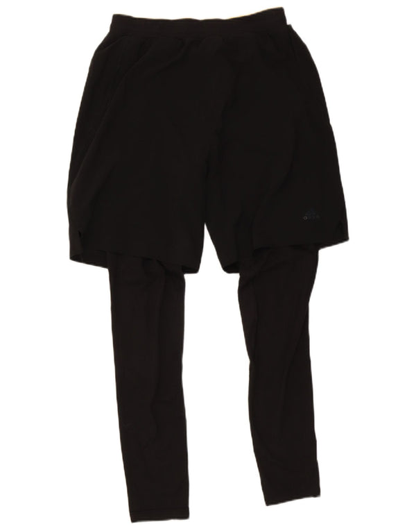 Leggings Adidas da donna UK 10 Small poliestere nero