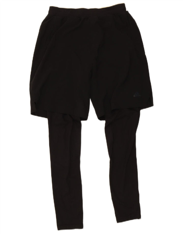 Leggings Adidas da donna UK 10 Small poliestere nero