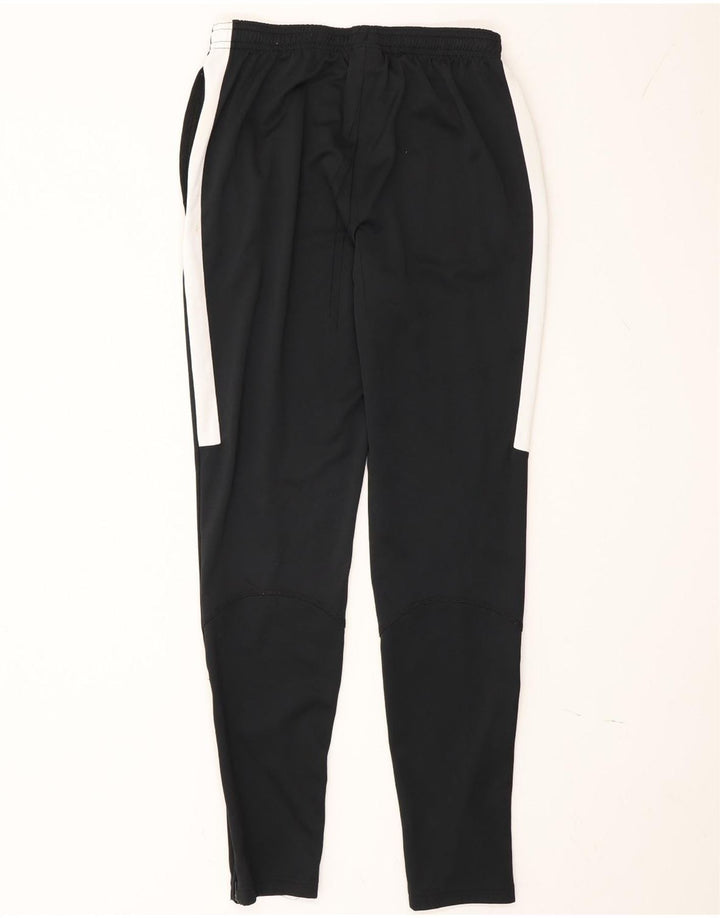 Pantaloni da tuta Nike Dri Fit da uomo, piccoli, in poliestere color block nero