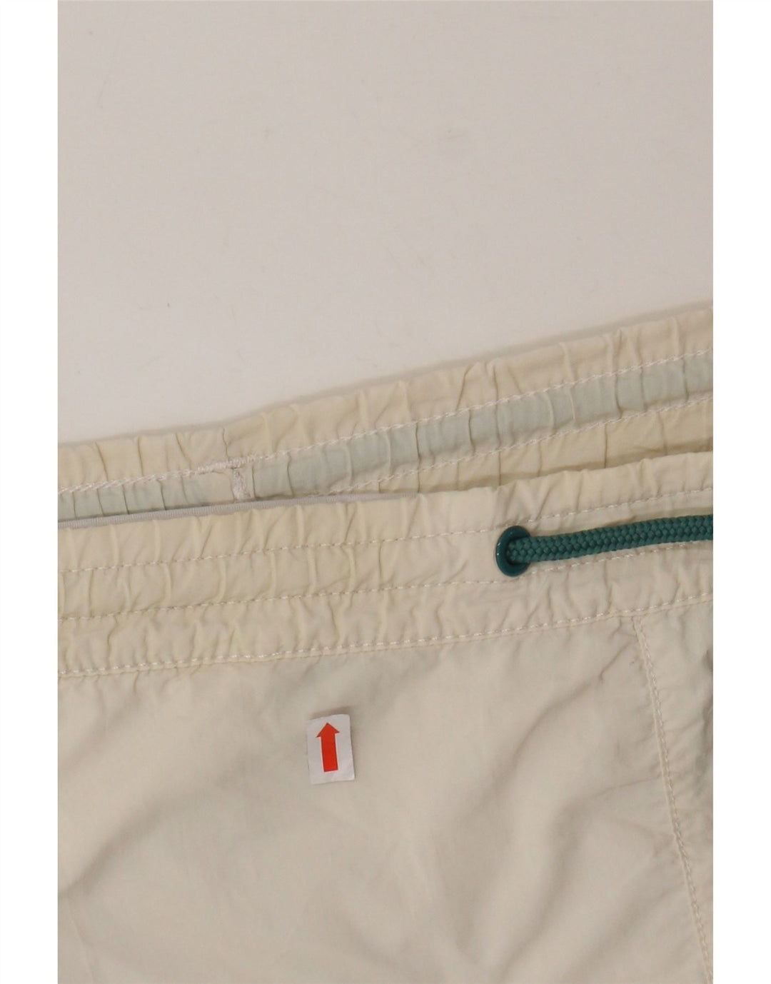 Pantaloncini da bagno uomo Emporio Armani IT 48 Medium White Poliammide
