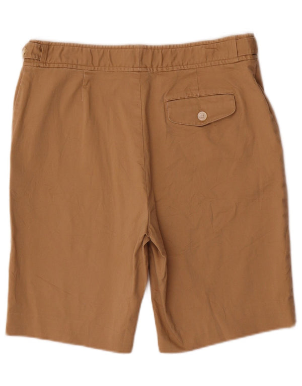 Pantaloncini chino da donna Ralph Lauren US 6 medi W28 cotone beige