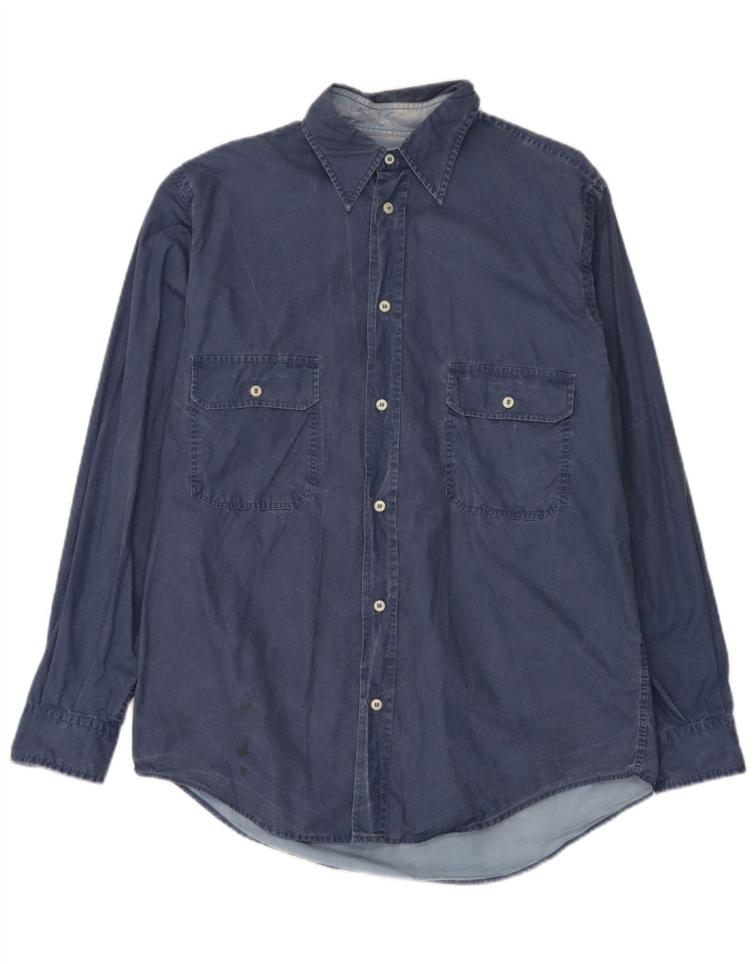 Camicia da uomo Murphy & Nye in cotone blu medio