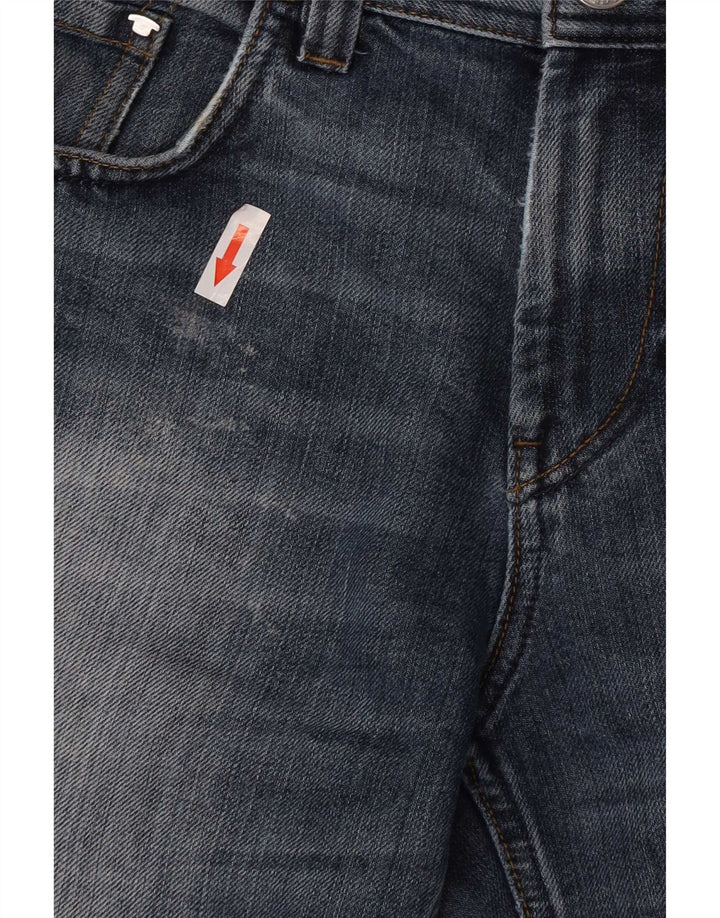 Jeans dritti da uomo Tom Tailor W30 L29 cotone blu navy