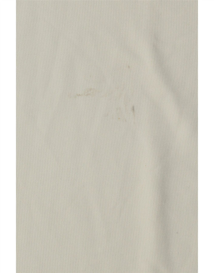 Polo da uomo Lotto di colore bianco medio