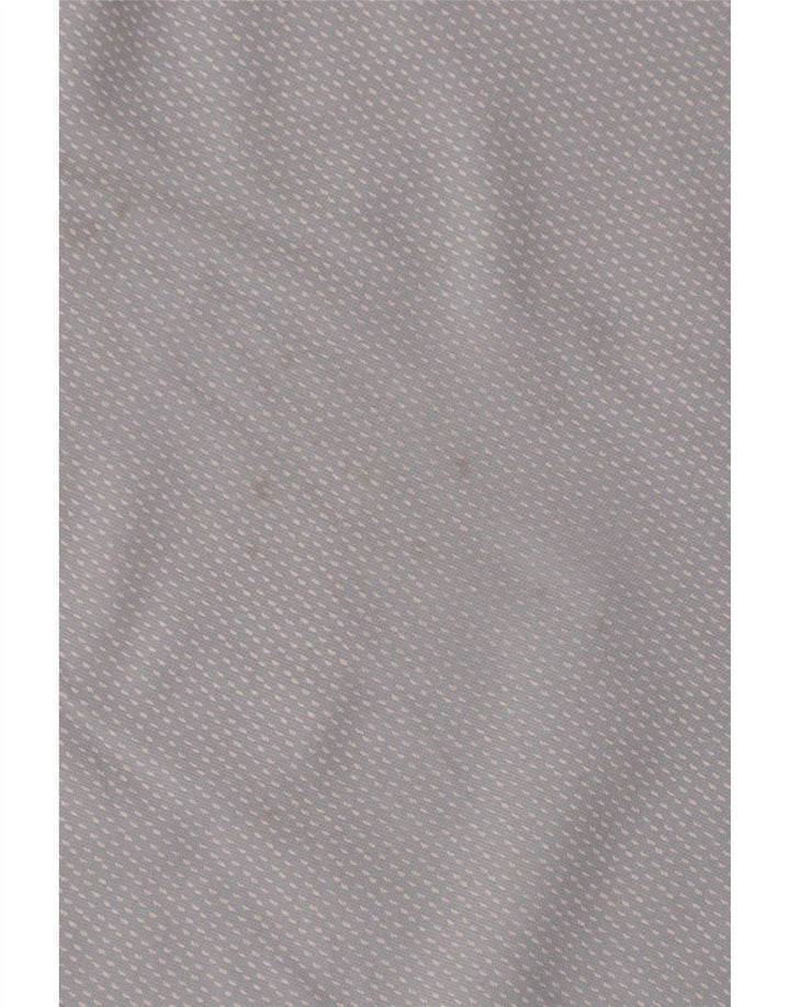 Polo da uomo Tommy Hilfiger in cotone maculato blu medio