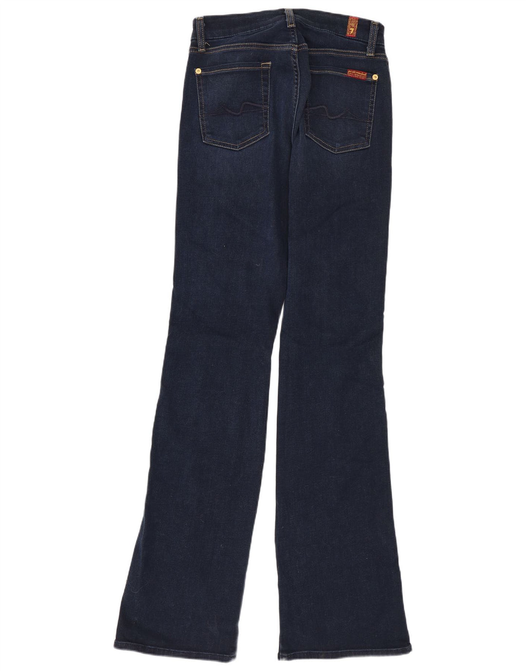 7 For All Mankind Jeans Bootcut da donna W26 L33 Cotone blu navy