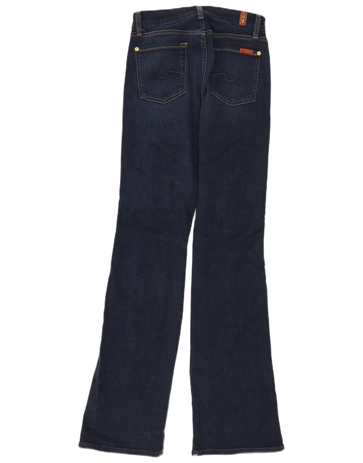 7 For All Mankind Jeans Bootcut da donna W26 L33 Cotone blu navy