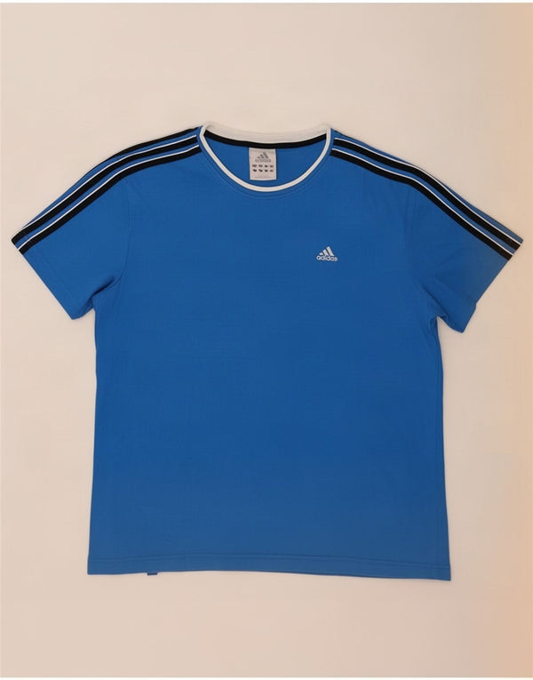 T-shirt da uomo Adidas Top UK 40/42 Blu medio