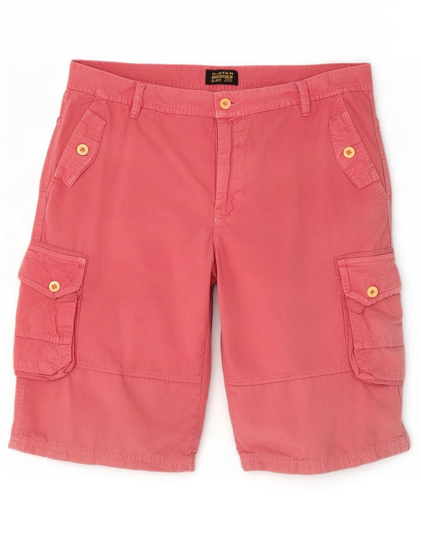 Pantaloncini cargo da uomo G Star W38 XL Rosa