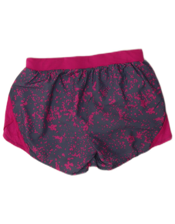 Pantaloncini sportivi Under Armour da donna Heat Gear UK 8 Small Grey Spotted