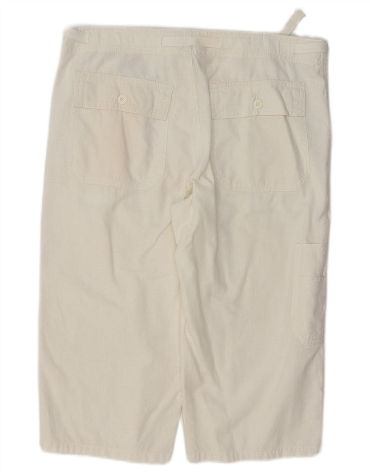 Bermuda Donna STS IT 46 Large W32 Lino Bianco