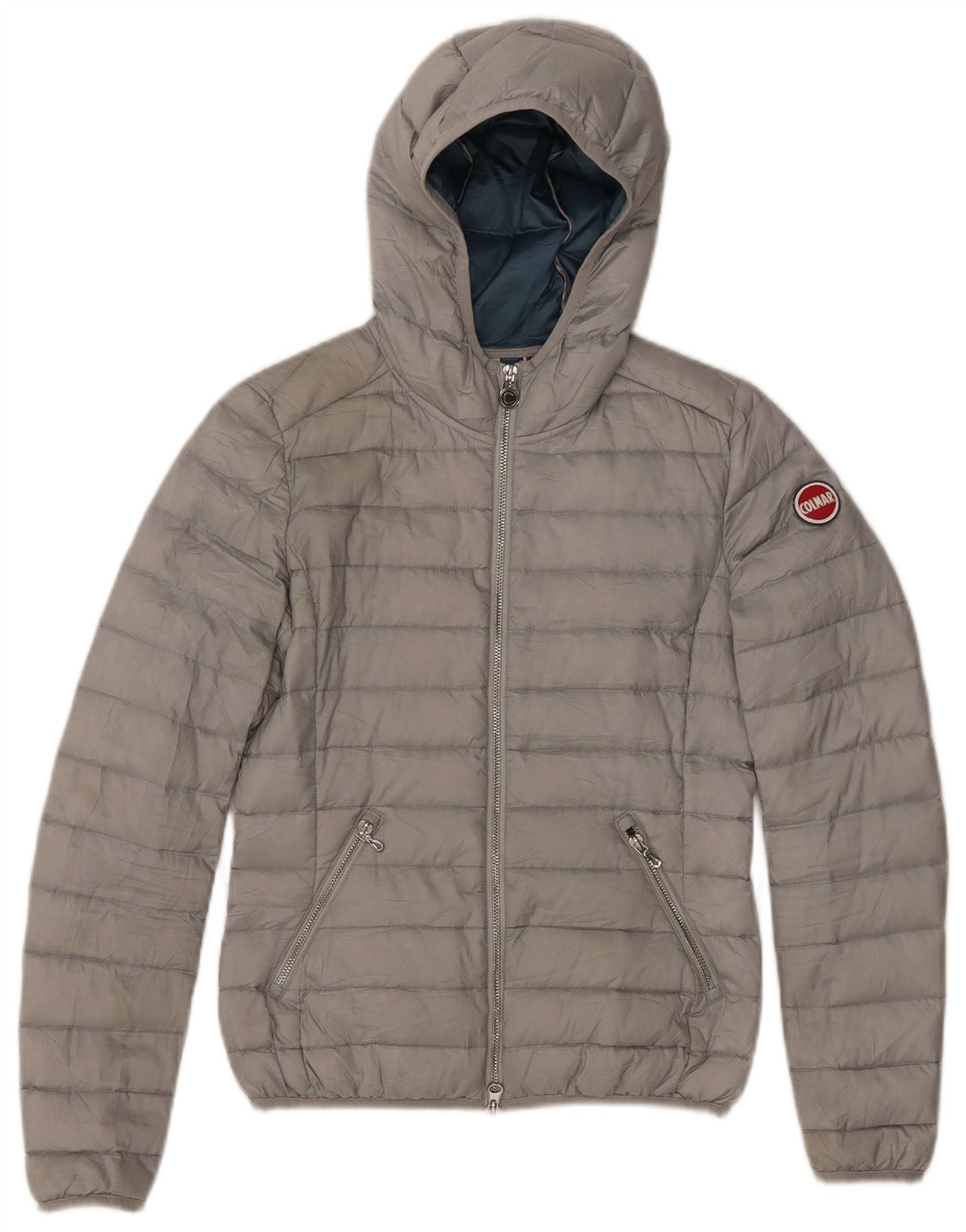 Giacca imbottita con cappuccio Colmar Donna IT 38 2XS Grigio