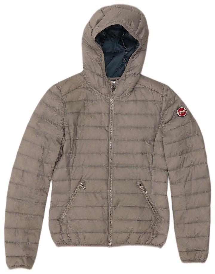 Giacca imbottita con cappuccio Colmar Donna IT 38 2XS Grigio