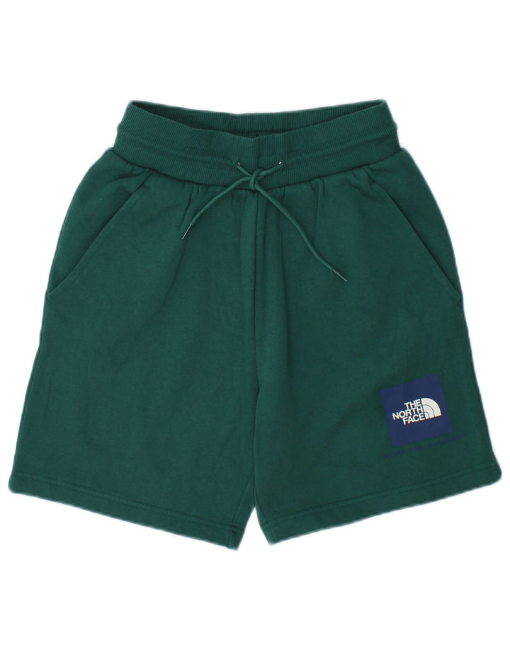 Pantaloncini sportivi da uomo THE NORTH FACE XS verde cotone