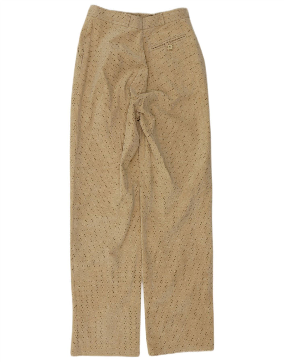 Pantaloni chino dritti da donna C&A EU 40 medio W26 L30 Rayon beige