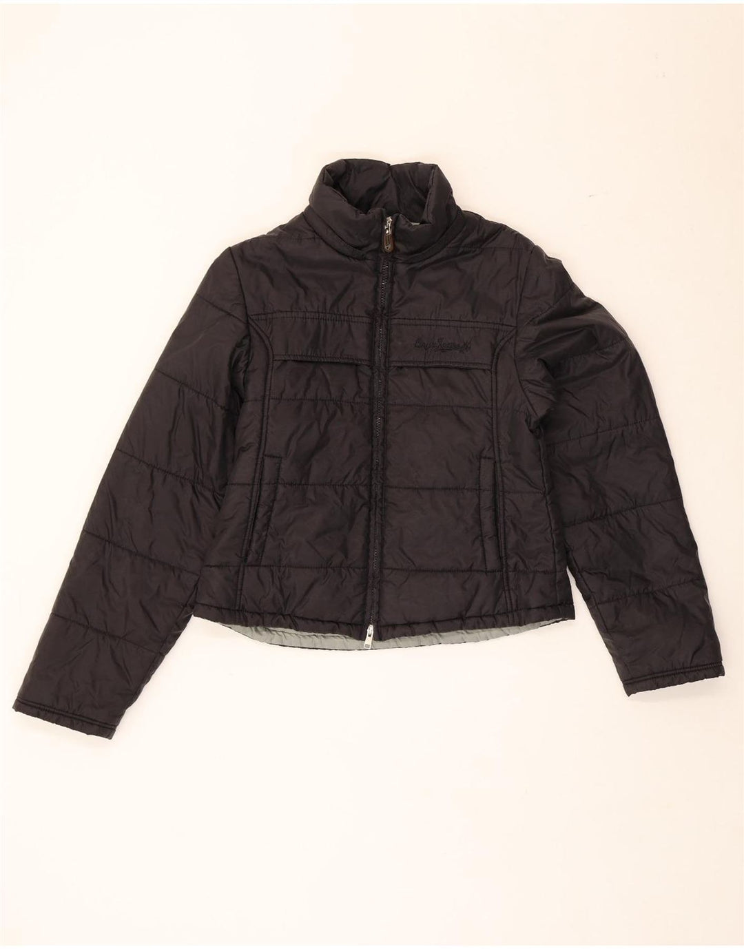 Giacca Imbottita Donna Onyx IT 40 Small Nera Poliammide