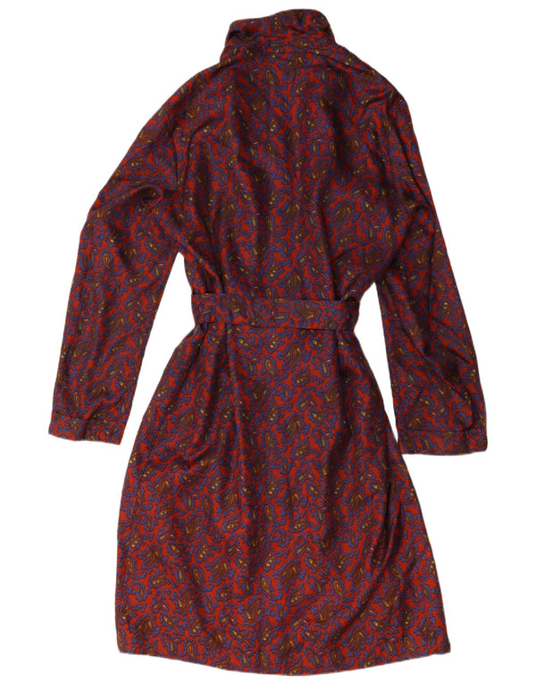 Tootal Abito da donna a vestaglia UK 18 XL Rosso Paisley