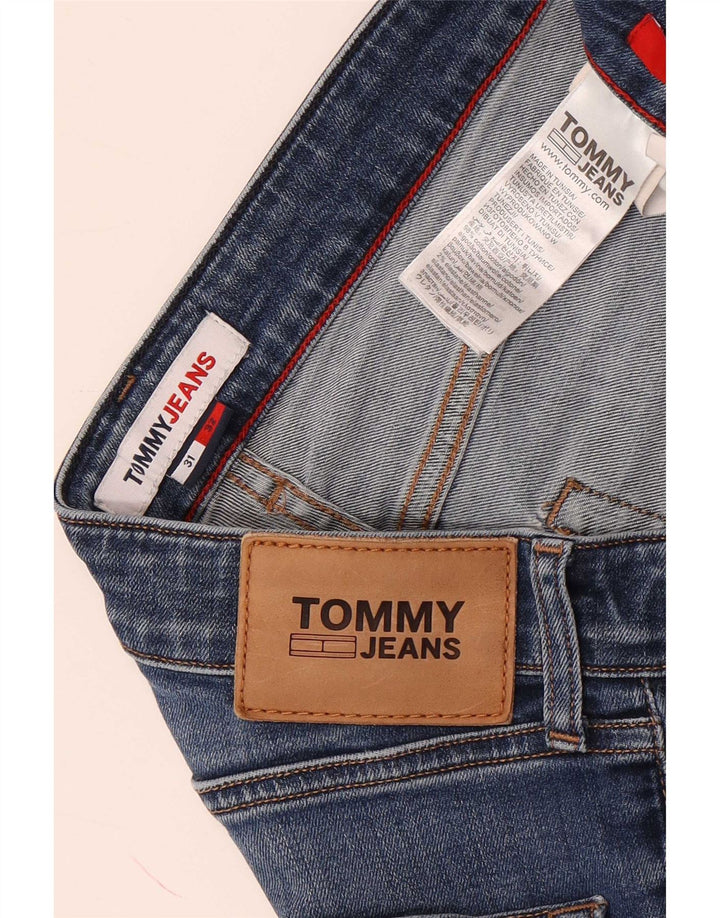 Jeans slim da uomo Tommy Hilfiger W31 L32 cotone blu