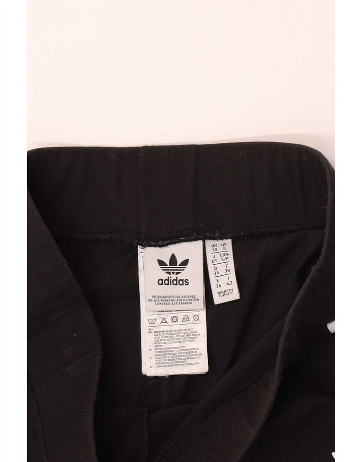 Leggings Adidas da donna UK 10 piccolo cotone nero