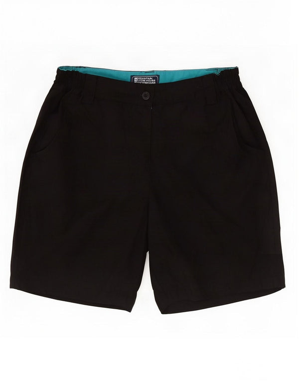 Pantaloncini chino da donna Mountain Warehouse UK 10 piccoli W26 poliestere nero