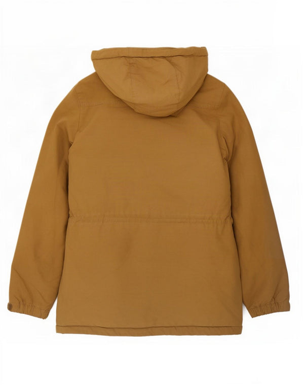 Giacca Parka Sherpa da uomo con cappuccio Volcom UK 36 Small Beige Cotton