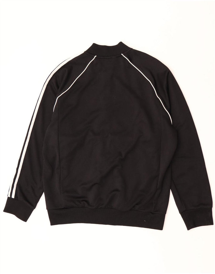 Giacca da ginnastica da uomo Adidas XL nera in poliestere