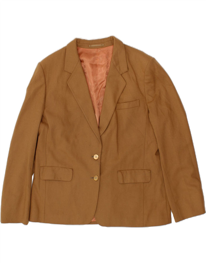 AQUASCUTUM Mens 2 Button Blazer Jacket UK 40 Large Brown Vintage Aquascutum and Second-Hand Aquascutum from Messina Hembry 