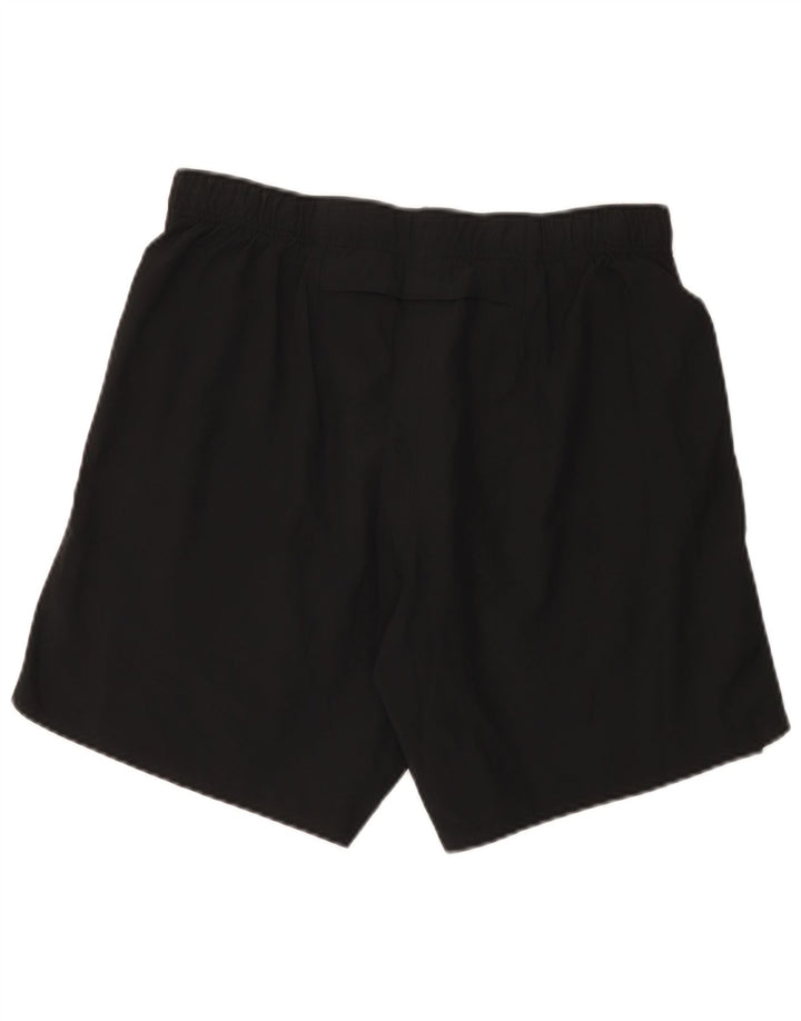 Pantaloncini sportivi Nike Dri Fit da uomo, poliestere medio nero