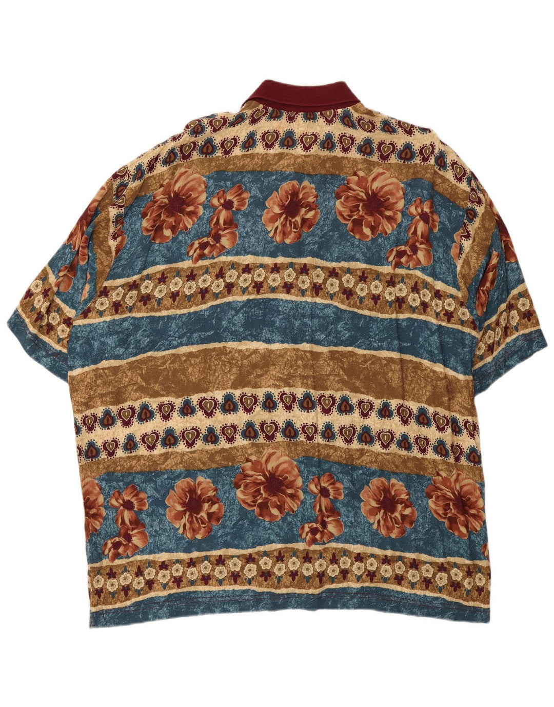 Polo da uomo Bramante 2XL floreale multicolore