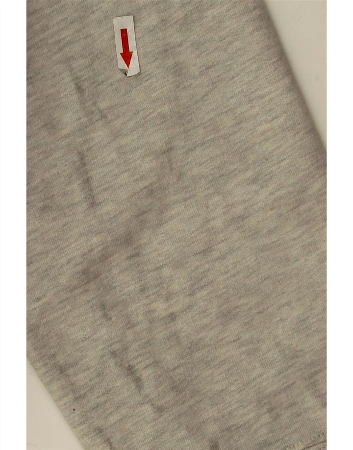 Felpa oversize con grafica da donna Tommy Hilfiger Maglione UK 14 Grigio medio