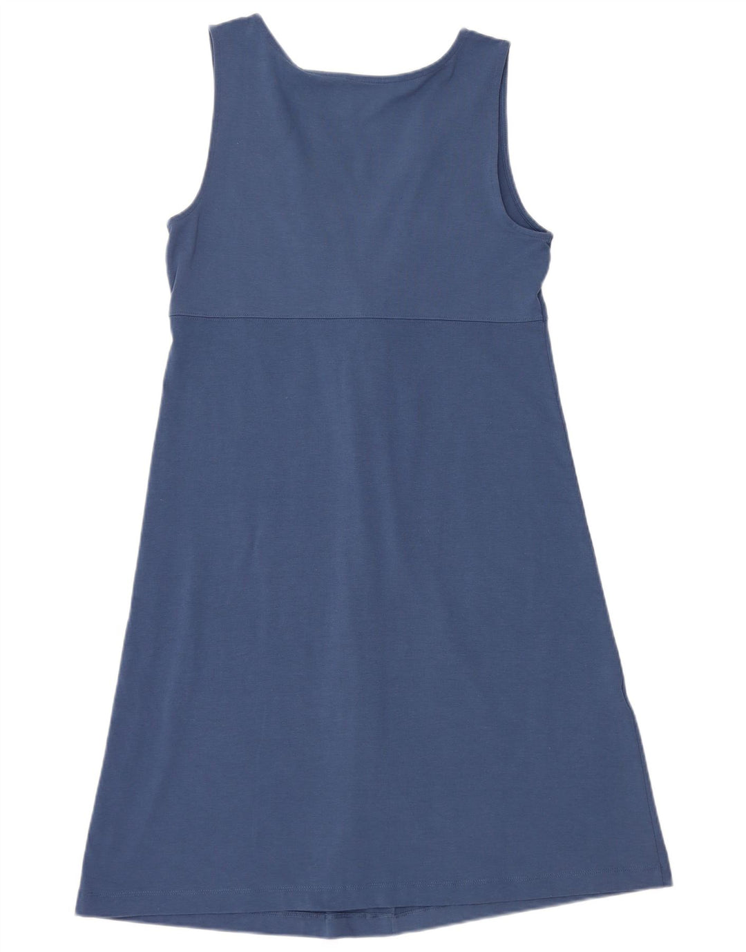 Abito a trapezio senza maniche da donna Eddie Bauer UK 14 Grande poliestere blu