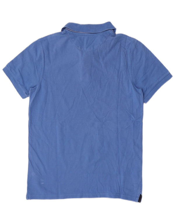 Polo Timberland da uomo slim fit in cotone blu medio