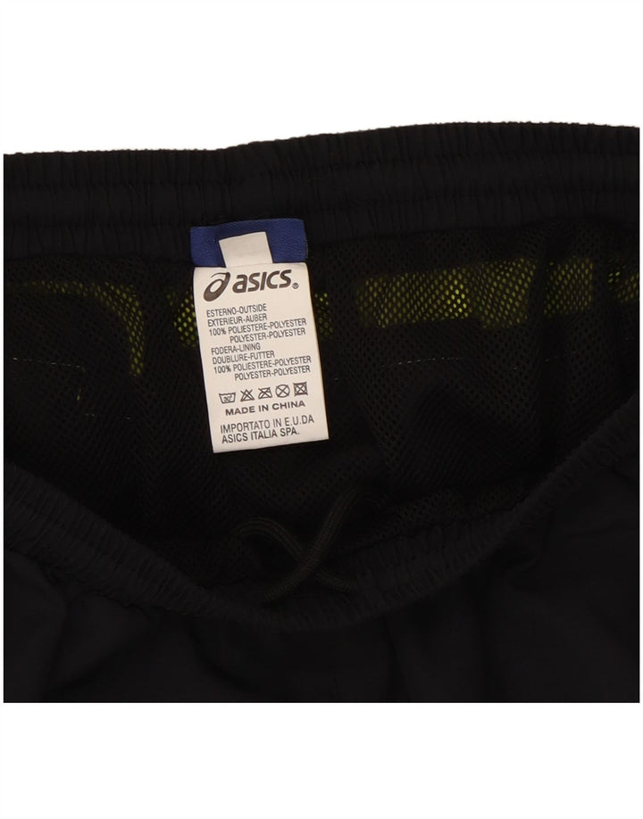 Pantaloncini sportivi da donna Asics UK 12 Medium Nero Colourblock Poliestere