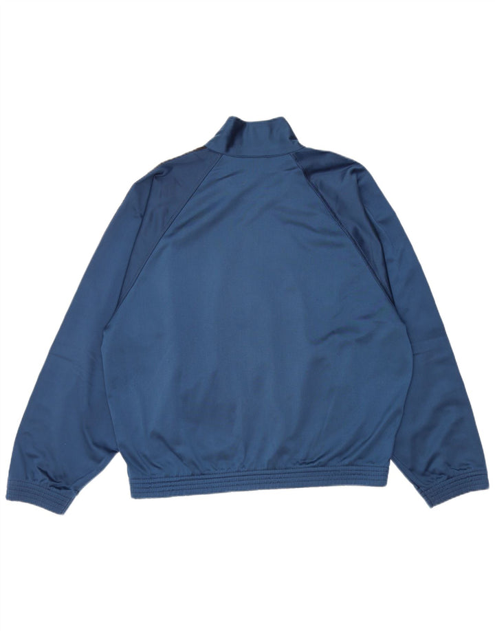 Giacca da tuta grafica da uomo Champion, media, in poliestere blu navy