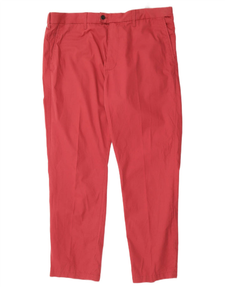 Pantaloni chino regolari da uomo Marks & Spencer W40 L31 cotone rosa