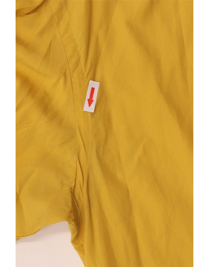 Camicia da uomo Marlboro Classics XL in cotone giallo