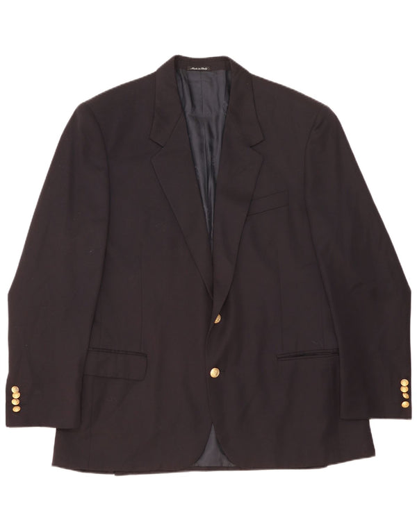 Giacca blazer a 2 bottoni da uomo Paul & Shark IT 54 2XL Lana nuova blu navy