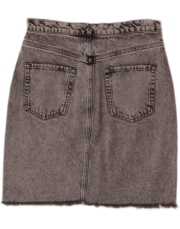 Gonna di jeans Zara da donna grande W30 grigia