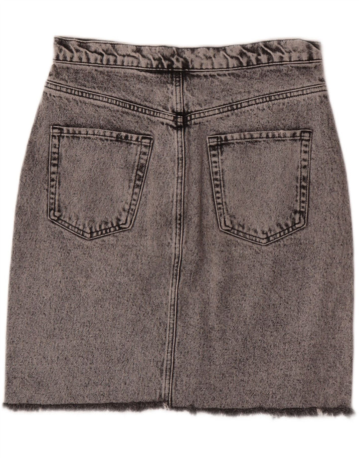 Gonna di jeans Zara da donna grande W30 grigia