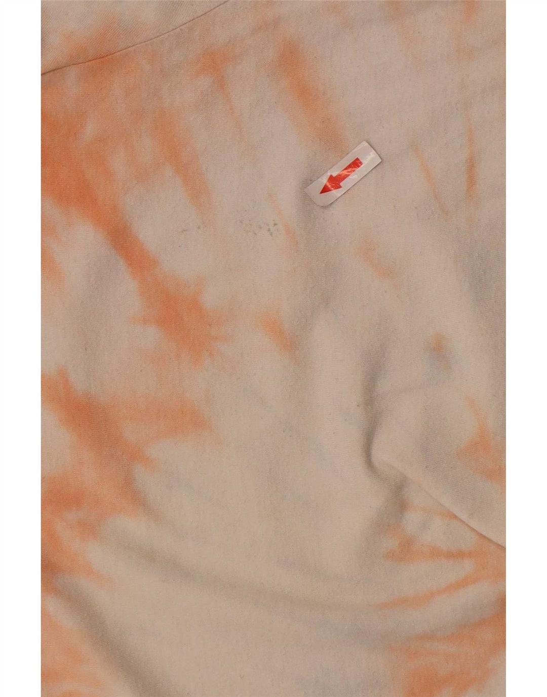 Carhartt Top grafico da uomo a maniche lunghe piccolo in cotone tie-dye multicolore
