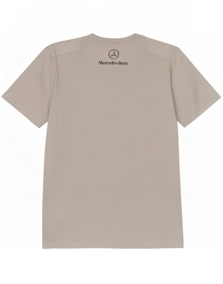 T-shirt grafica da uomo Puma Large grigia