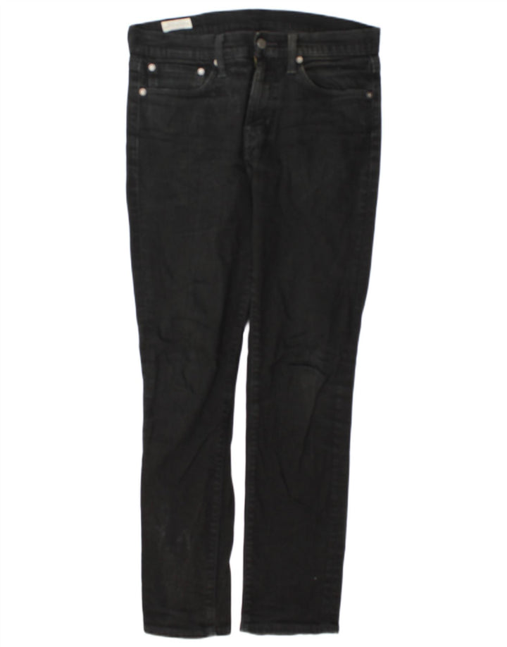 Jeans slim da uomo Levi's W31 L32 cotone grigio