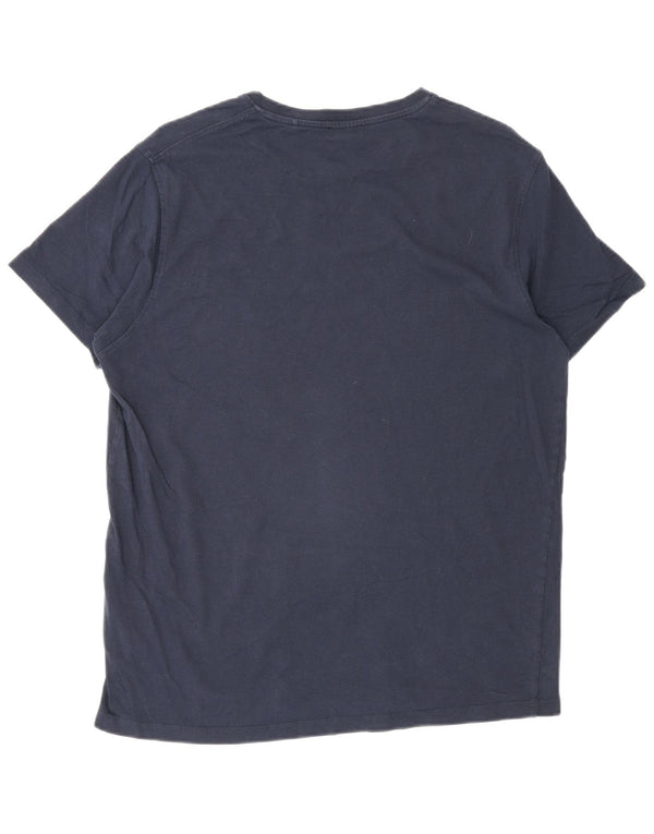 Polo Assn. T-shirt da uomo Top in cotone blu navy medio