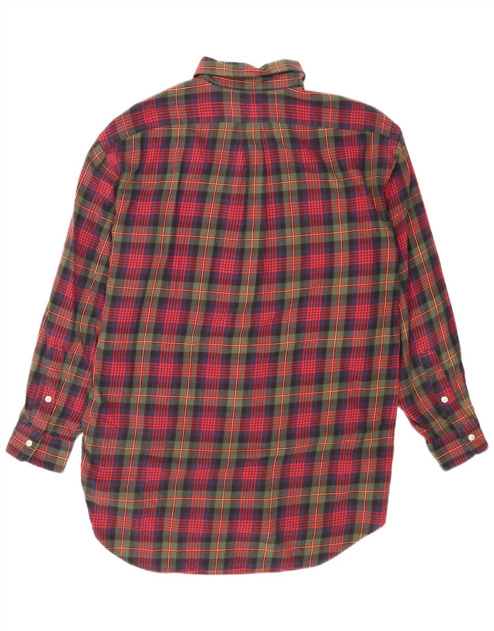 Polo Ralph Lauren Camicia da uomo Blaire in flanella, grande motivo a quadri multicolore