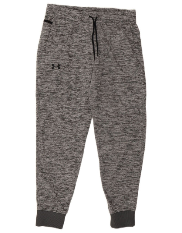 Pantaloni da tuta da jogging per ragazzi Cold Gear UNDER ARMOUR 13-14 anni XL Grigio