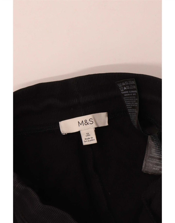 Pantaloni da tuta da donna Marks & Spencer Joggers UK 12 Medium Blu Navy